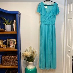 SIZE 12 Azazie bridesmaids dress in SPA